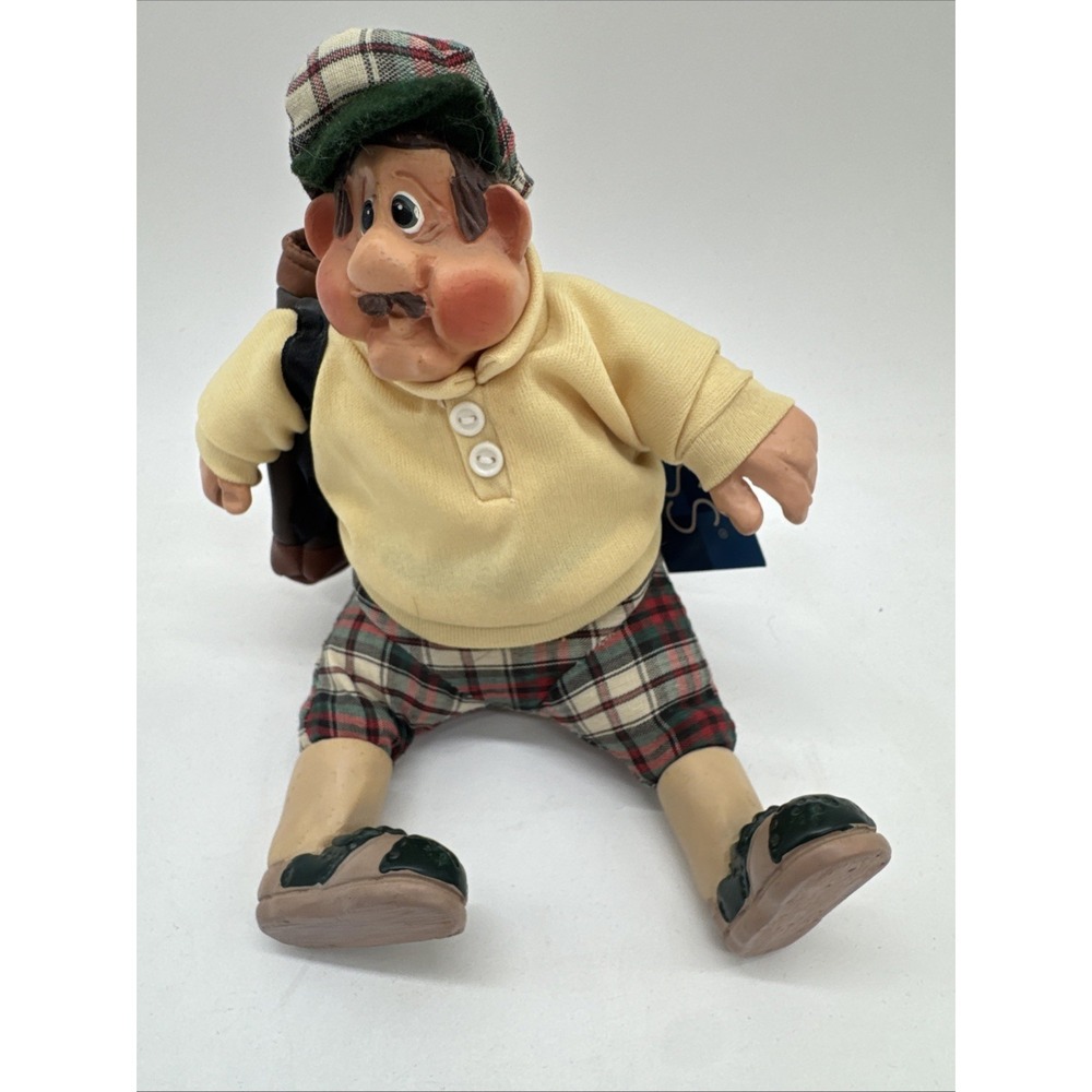 Russ Berrie Stew‎ Mulligan by Kathleen Kelly  2904 Golfer Shelf Sitter